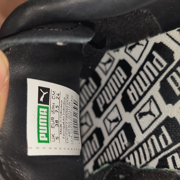 Puma Suede Bow Sneaker Size 7.5 - Picture 6 of 8